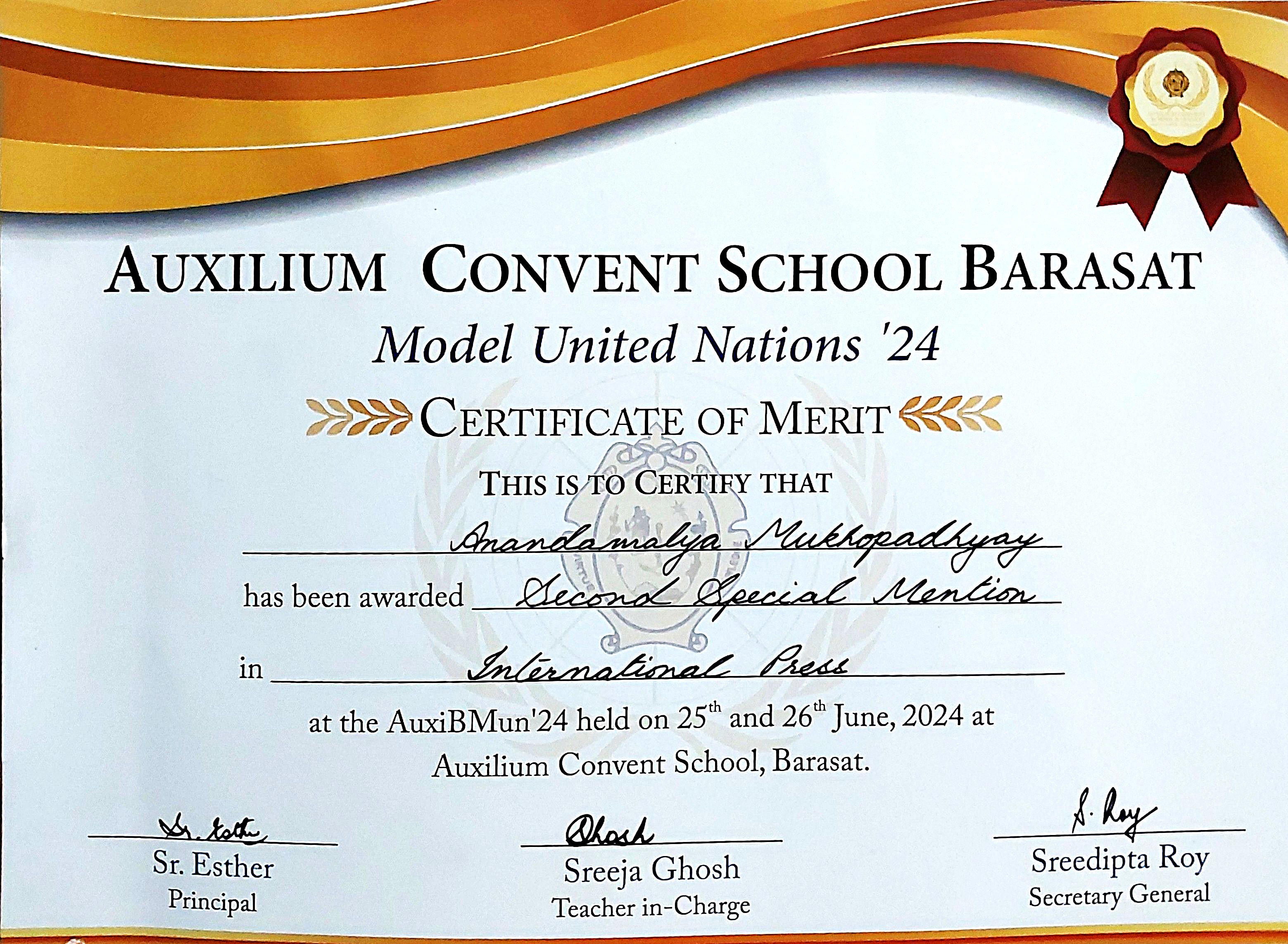 Certificate 5