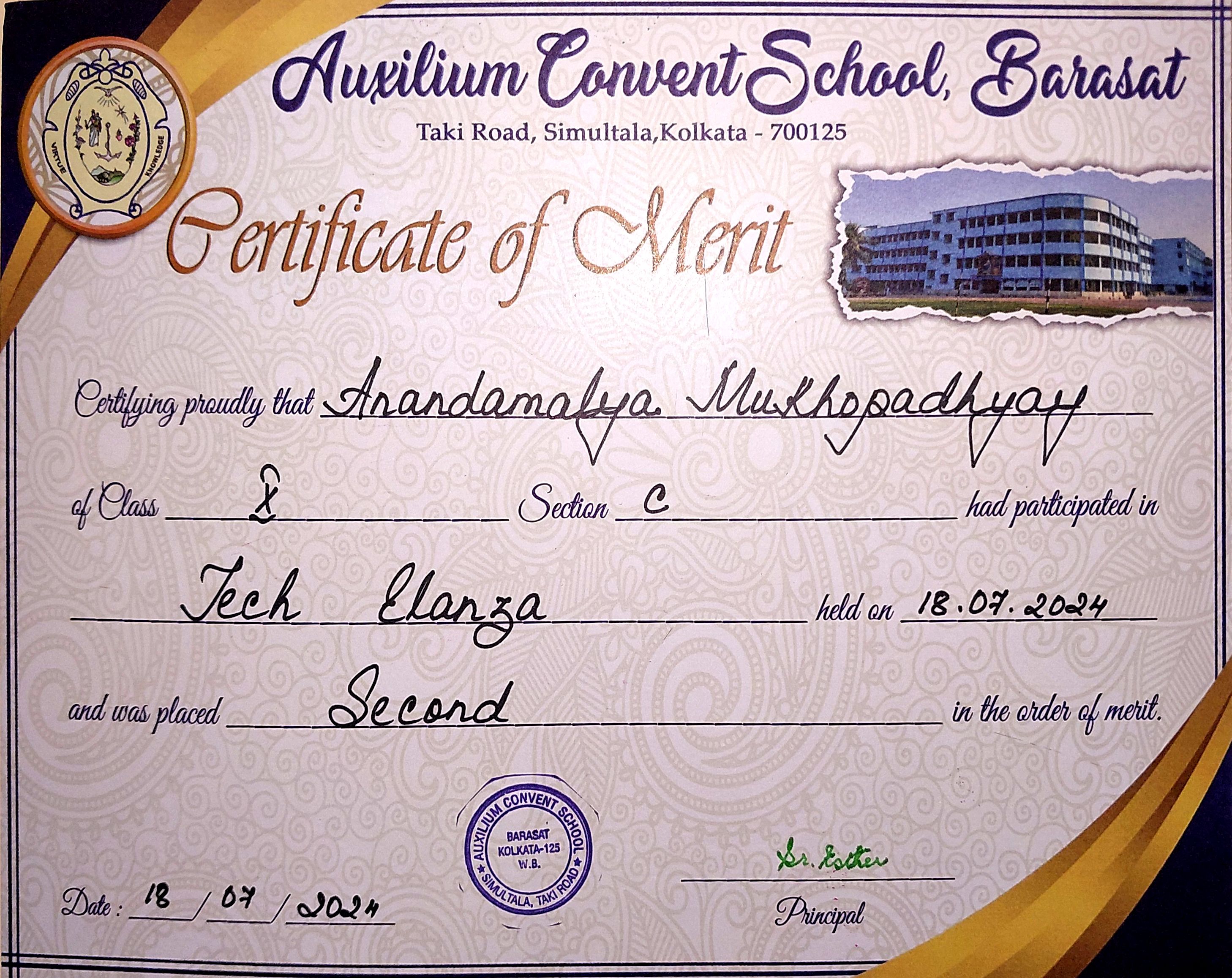 Certificate 6