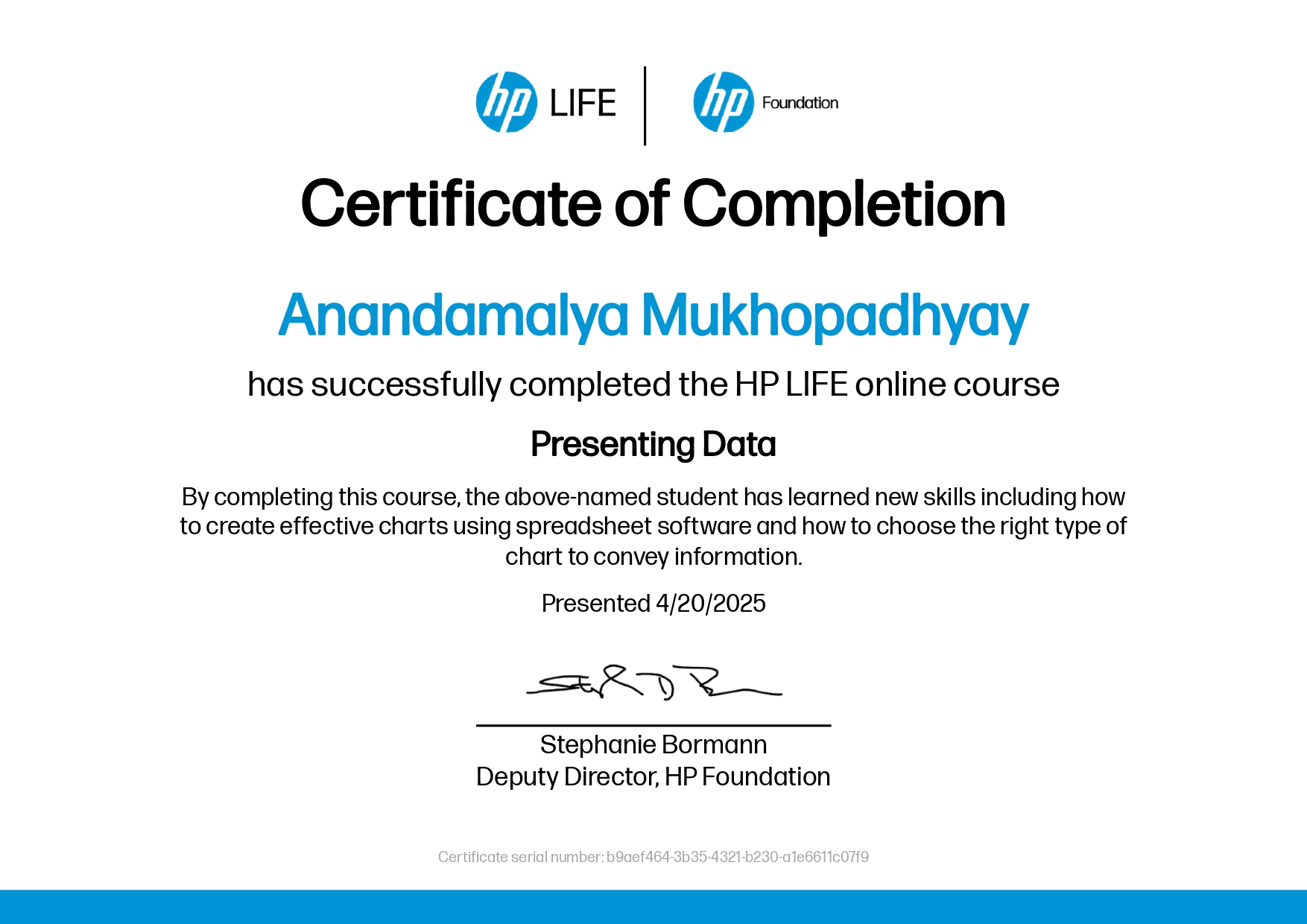 Certificate 9